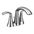 MOEN 6172 Glyde Two-Handle Centerset Bathroom Sink Faucet - Chrome