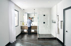 MOEN S176EP15BL One-Function 6-3/4" Diameter Spray Head Rainshower - Matte Black