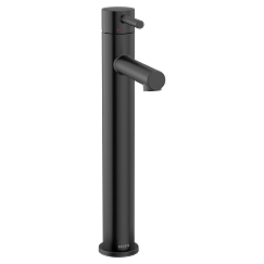 MOEN 6192BL Align One-Handle High Arc Vessel Bathroom Faucet - Matte Black