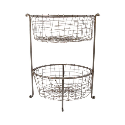 ELK STUDIO 619304 Rockwell Double Utility Basket