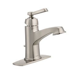 MOEN 6200SRN Boardwalk  One-Handle Bathroom Faucet In Spot Resist Brushed Nickel