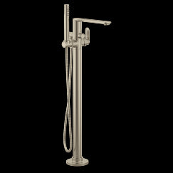 MOEN 620BN Greenfield  One-Handle Tub Filler Includes Hand Shower In Brushed Nickel