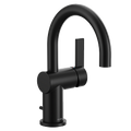 MOEN 6221BL Cia One-Handle Bathroom Sink Faucet - Matte Black