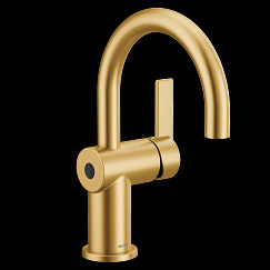 MOEN 6221EWBG Cia  One-Handle Bathroom Faucet In Brushed Gold