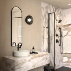 MOEN S122BL 8" Shower Arm - Matte Black