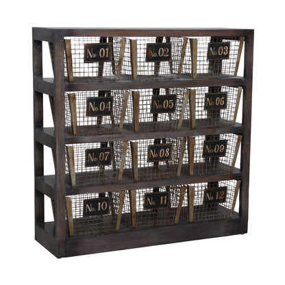 MARKETPLACE 623003 Basket Shelf Unit