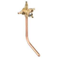 MOEN 62360PF M-Pact Includes Bulk Pack Posi-Temp 1/2" Crimp Ring Pex with Cc/Ips Tub Connection Pressure Balancing