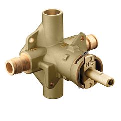 MOEN 62365 M-Pact Includes Bulk Pack Posi-Temp 1/2" Cold Expansion Pex Inlets/Cc Outlets Connection Pressure Balancing