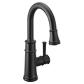 MOEN 6260BL Belfield One-Handle Pulldown Bar Faucet - Matte Black