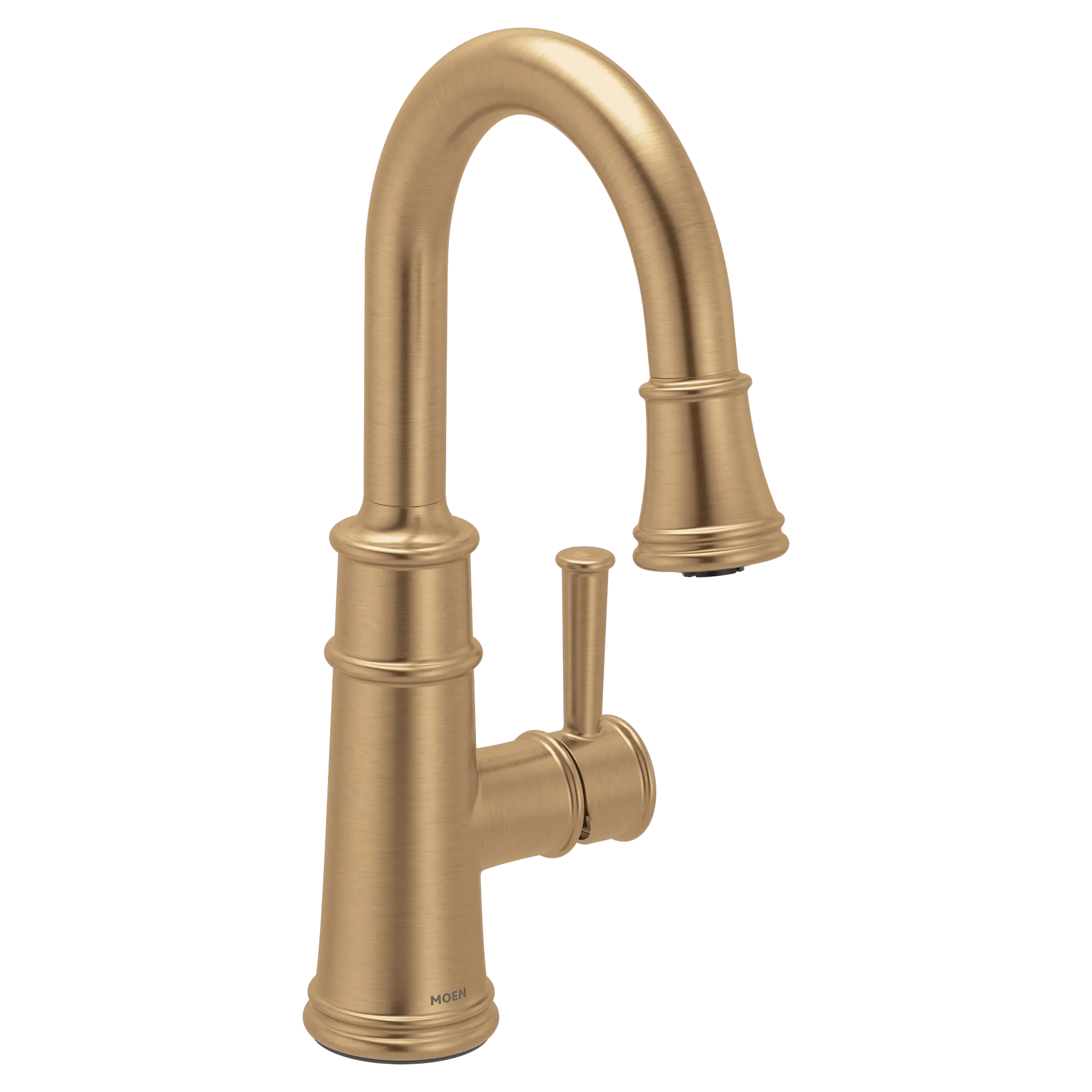 MOEN 6260BZG Belfield One-Handle Pulldown Bar Faucet - Bronzed Gold