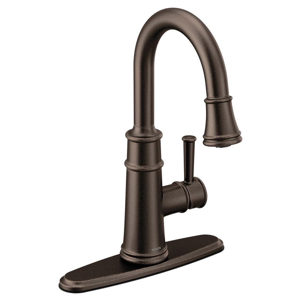 MOEN 6260ORB Belfield One-Handle Pulldown Bar Faucet - Oil Rubbed Bronze