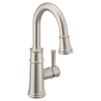 MOEN 6260SRS Belfield One-Handle Pulldown Bar Faucet - Spot Resist Stainless