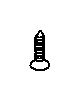 KOHLER Screw, Wood 6 X .625, K-62611