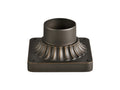 KICHLER 9592RZ 5.75" X 3.5" Pedestal Mount Rubbed Bronze