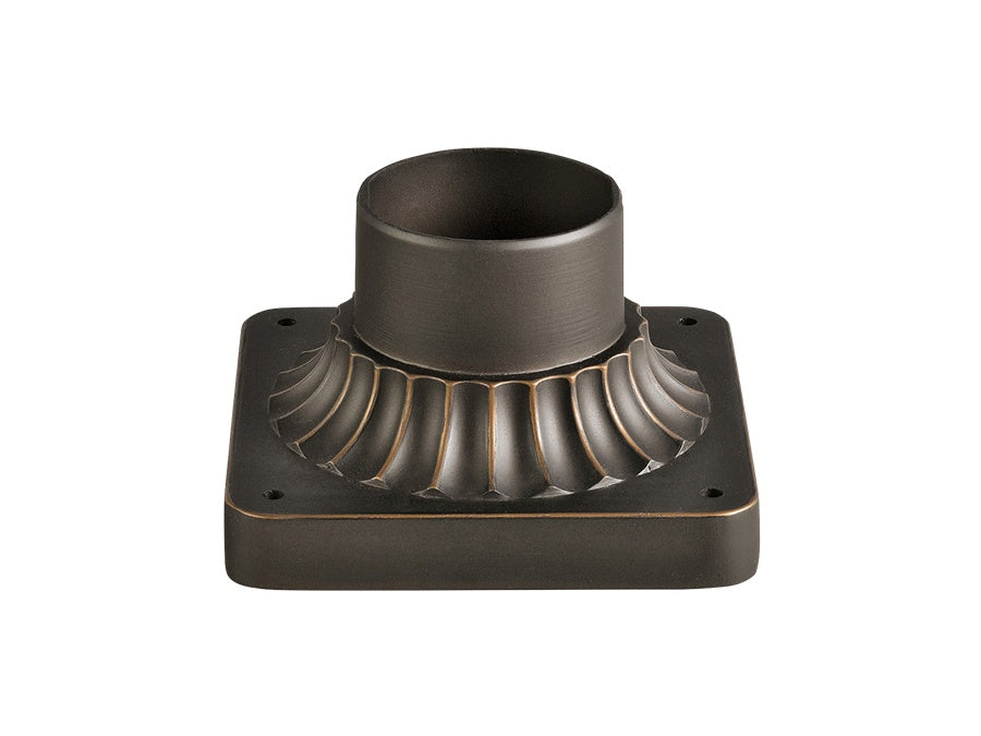 KICHLER 9592RZ 5.75" X 3.5" Pedestal Mount Rubbed Bronze