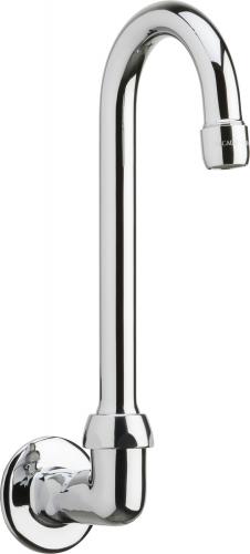 Chicago Faucets 629-E3ABCP Back Mount Conn Gn