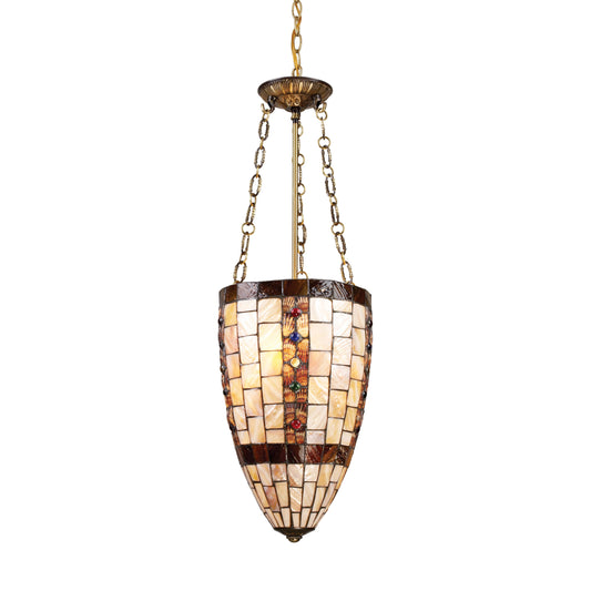 ELK SHOWROOM 63000-3 Hastings 3-Light Pendant in Antique Brass