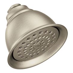 MOEN 6302EPBN One-Function 4 3/8" Diameter Spray Head Eco-Performance Showerhead - Brushed Nickel