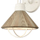 ELK SHOWROOM 63154/1 Cape May 15.5'' High 1-Light Sconce - White Coral