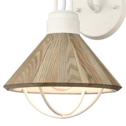 ELK SHOWROOM 63154/1 Cape May 15.5'' High 1-Light Sconce - White Coral