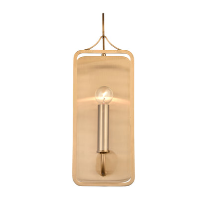 ELK SHOWROOM 63164/1 Merge 15'' High 1-Light Sconce - Satin Brass