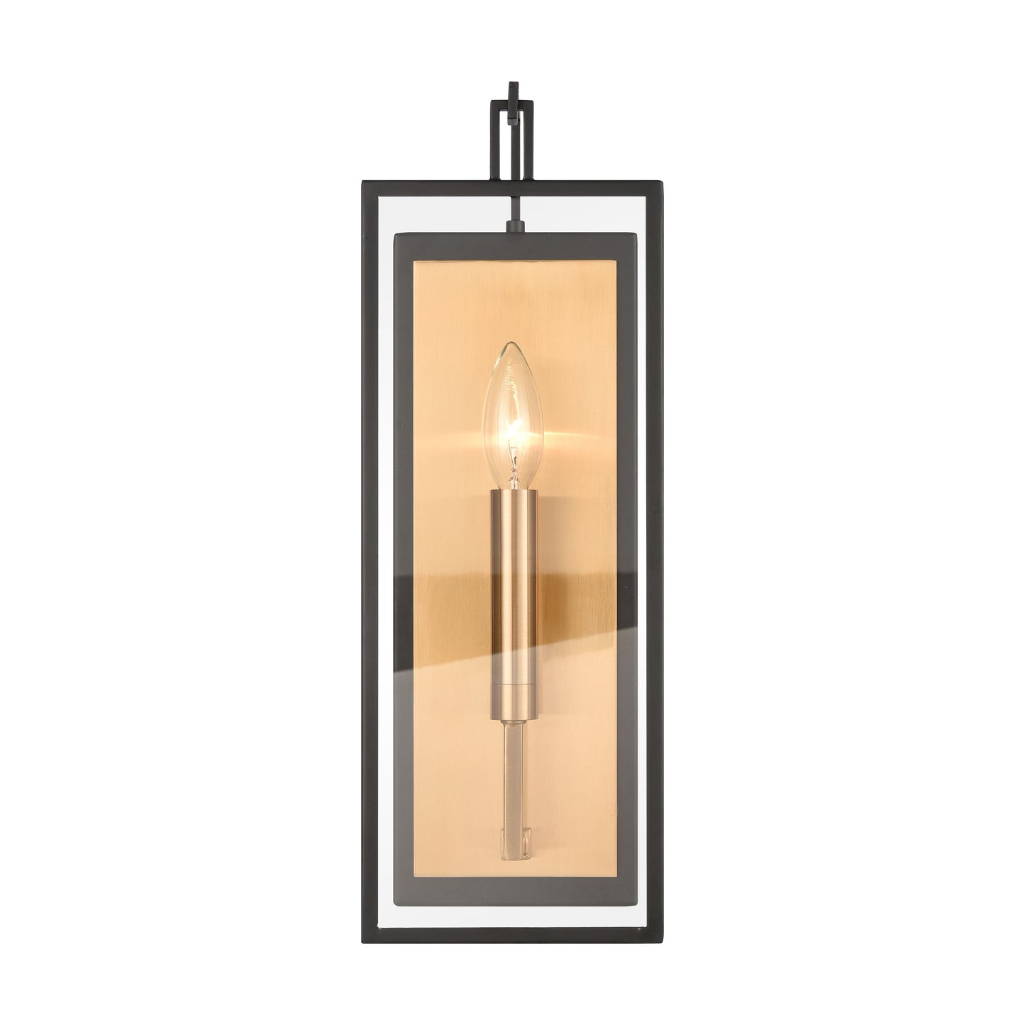 ELK SHOWROOM 63204/1 Gianni 17'' High 1-Light Sconce - Matte Black