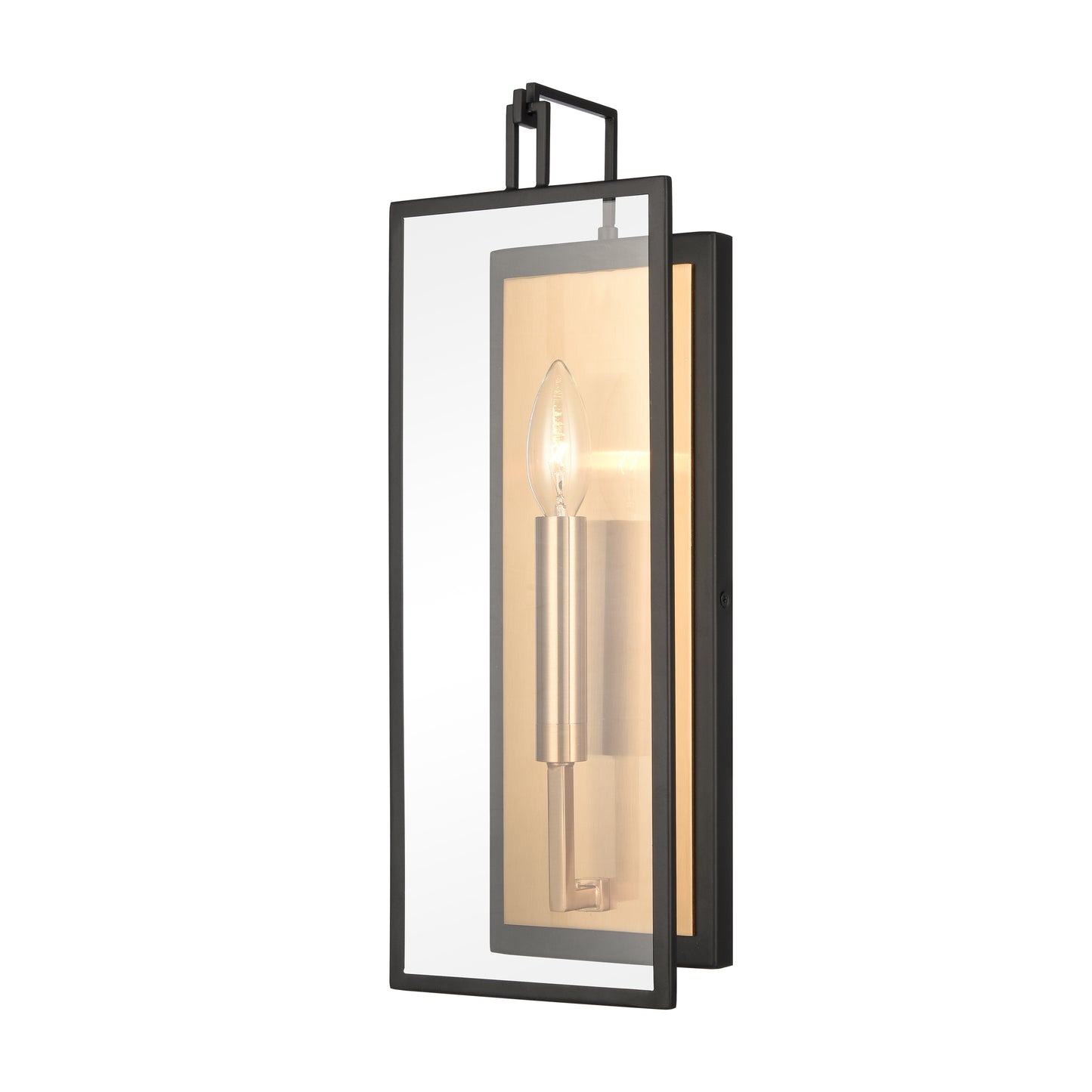 ELK SHOWROOM 63204/1 Gianni 17'' High 1-Light Sconce - Matte Black