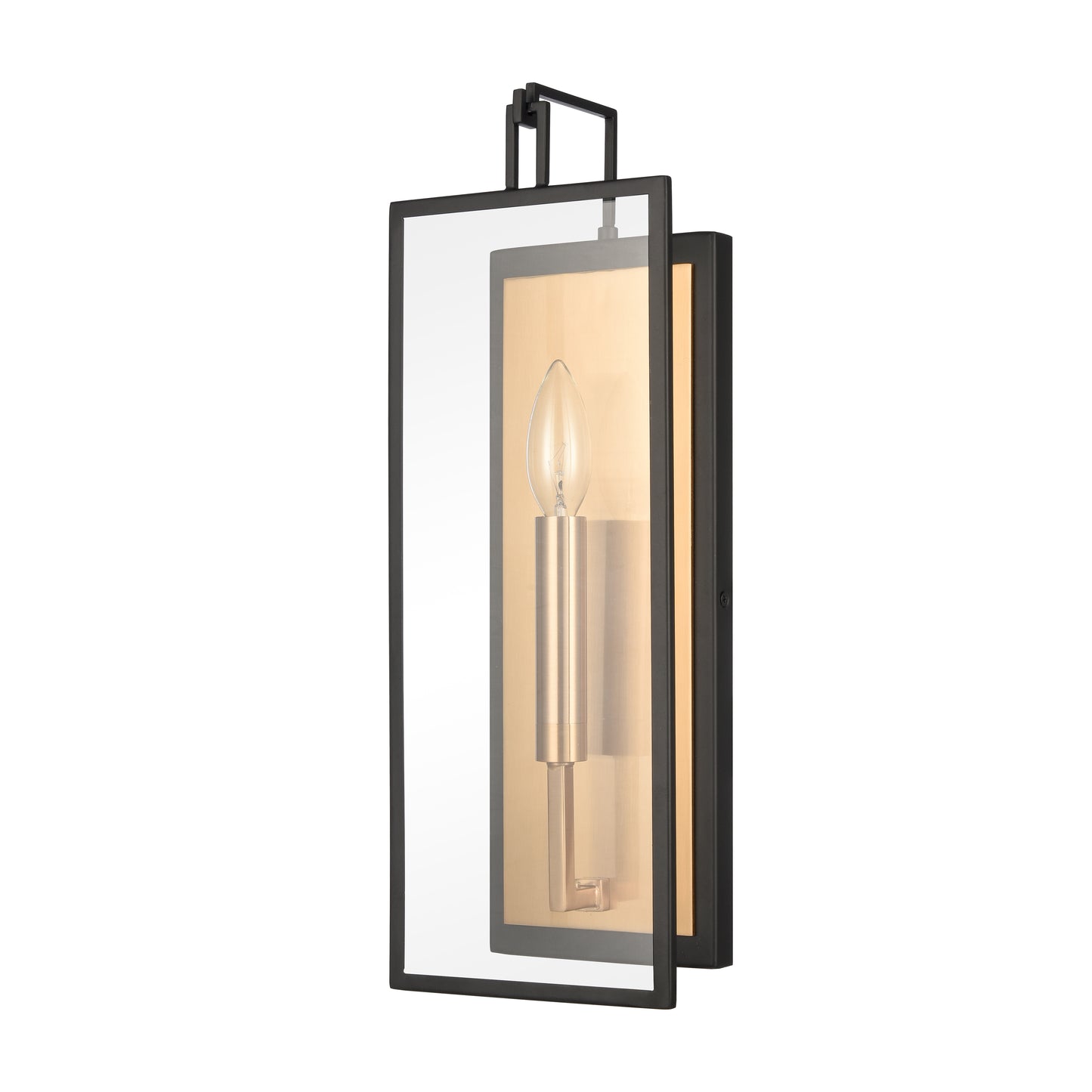 ELK SHOWROOM 63204/1 Gianni 17'' High 1-Light Sconce - Matte Black