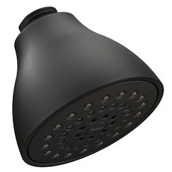 MOEN 6322BL One-Function 3 3/4" Diameter Showerhead - Matte Black