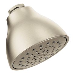 MOEN 6322BN One-Function 3 3/4" Diameter Showerhead - Brushed Nickel