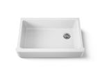 KOHLER K-6351-0 Hayridge Whitehaven 35-11/16" Undermount Single-Bowl Farmhouse Kitchen Sink - White