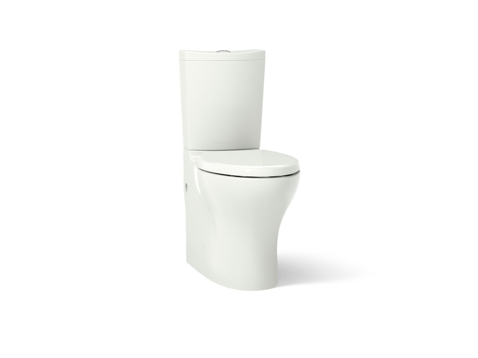 KOHLER K-6355-NY Persuade Curv Two-Piece Elongated Toilet With Skirted Trapway, Dual-Flush - Dune