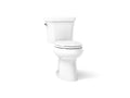 KOHLER K-6393-0 Highline Two-Piece Elongated Toilet, Dual-Flush - White