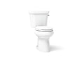 KOHLER K-6393-RA-0 Highline Two-Piece Elongated Toilet, Dual-Flush - White