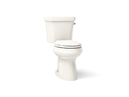 KOHLER K-6393-RA-96 Highline Two-piece elongated toilet, dual-flush - Biscuit