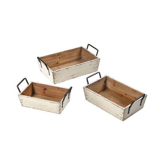 ELK STUDIO 639623 Hudgens Set of 3 Bins