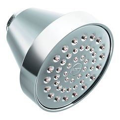 MOEN 6399EP One-Function 3 5/8" Diameter Spray Head Eco-Performance Showerhead - Chrome