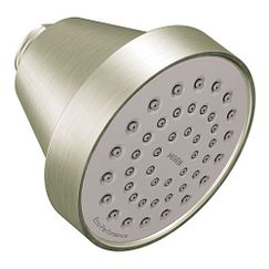 MOEN 6399EP15BN  One-Function 3-5/8" Diameter Spray Head Eco-Performance Showerhead In Brushed Nickel