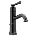 MOEN 6402BL Belfield One-Handle Bathroom Sink Faucet - Matte Black