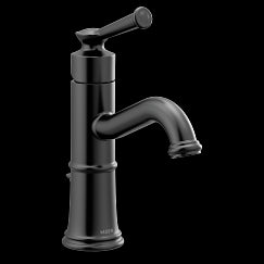 MOEN 6402BL Belfield  One-Handle Bathroom Faucet In Matte Black