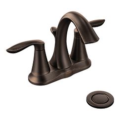 MOEN 6410ORB Eva  Two-Handle Bathroom Faucet In Oil Rubbed Bronze