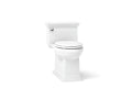 KOHLER K-6428-0 Memoirs Stately One-Piece Compact Elongated Toilet With Skirted Trapway, 1.28 Gpf - White