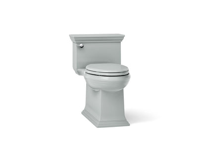 KOHLER K-6428-95 Memoirs Stately One-piece compact elongated toilet with skirted trapway, 1.28 gpf - Ice Grey