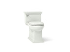 KOHLER K-6428-NY Memoirs Stately One-Piece Compact Elongated Toilet With Skirted Trapway, 1.28 Gpf - Dune