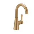 MOEN 64430BZG Jase One-Handle Single Hole Bathroom Sink Faucet - Bronzed Gold