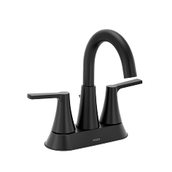 MOEN 64432BL Jase Two-Handle Bathroom Faucet - Matte Black