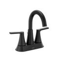MOEN 64432BL Jase Two-Handle Centerset Bathroom Sink Faucet - Matte Black