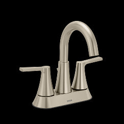 MOEN 64432BN Jase Brushed nickel two-handle bathroom faucet