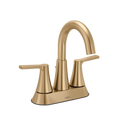 MOEN 64432BZG Jase Two-Handle Centerset Bathroom Sink Faucet - Bronzed Gold