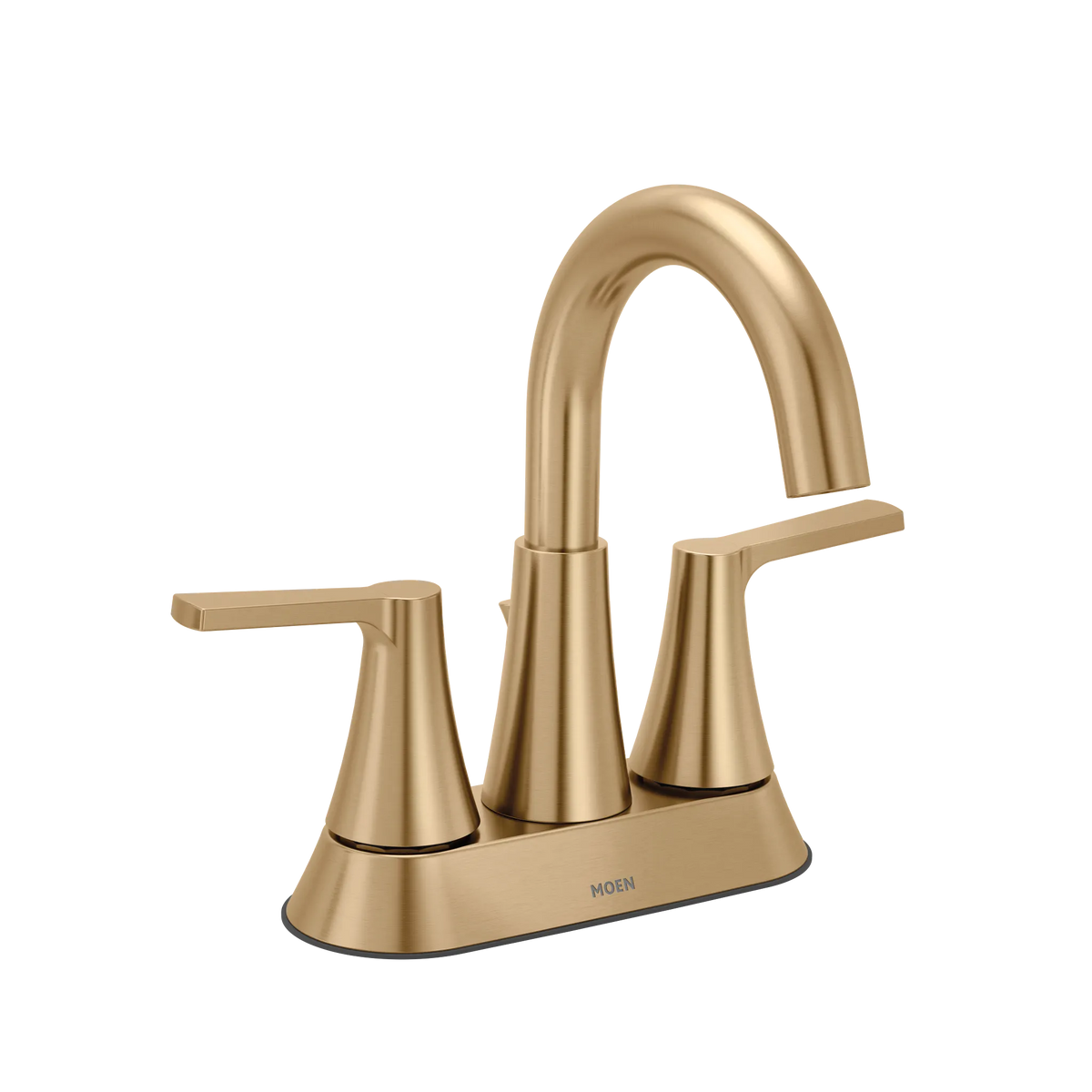 MOEN 64432BZG Jase Two-Handle Centerset Bathroom Sink Faucet - Bronzed Gold